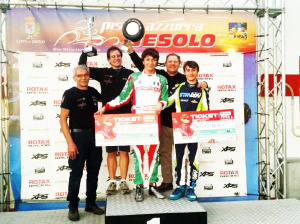 Il podio di Pietro Pons nella Finale Challenge Rotax Max di Jesolo