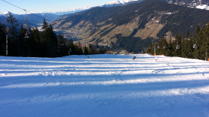 Panoramica veduta di Versciaco e San Candido dal Monte Elmo