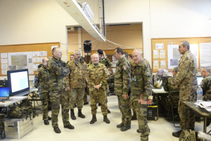 Exercice Transalpine BOND (FOC2) à MAILLY le camp du 02 au 12 février 2015