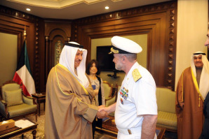 Il Primo Ministro kuwaitiano Jaber Al-Mubarak Al-Hamad Al-Saba