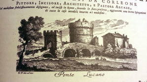 Una incisione di Giuseppe Vasi del 1700