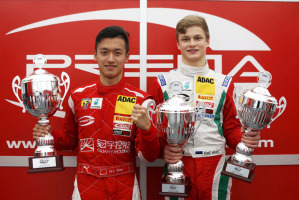 I piloti della scuderia Prema, Guan Yu e Zhou Aron