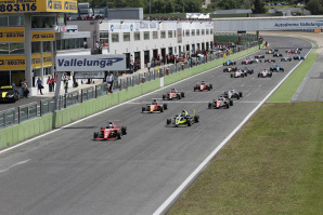 La partenza dell'Italian Formula 4