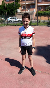 Il giovane ciclista Flavio Mininni