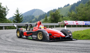 Davide Hauser su  Wolf-GB08-F1, alla Trento Bondone del 2014