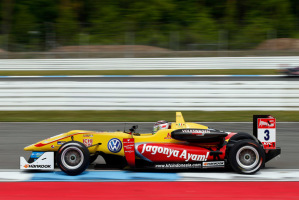 Antonio Giovinazzi in azione ad Hockenheim