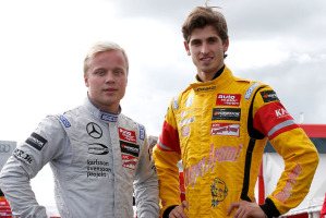 Felix Rosenqvist, vincitore con un appuntamento di anticipo il campionato Euro Fia di F.3 e Antonio Giovinazzi