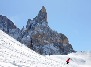 Suggestiva immagine di Passo Rolle ©A.Trovati