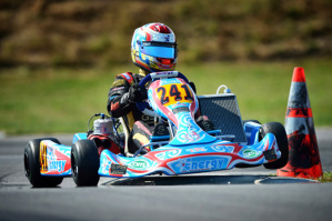 Juan Manuela Correa nel karting nel 2013 ©KSP