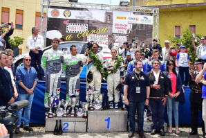 Il podio della Targa Florio della passata edizione