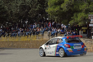 La Peugeto di Andreucci-Andreussi, secondi nella classifica provvisoria della Targa Florio