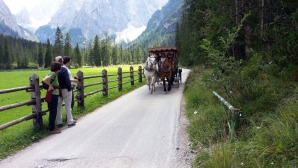 Una suggestiva immagine dell'imbocco della Val Fiscalina © manfregola