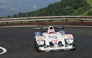 Christian Merli, pilota locale, giunto al secondo posto della classifica assoluta