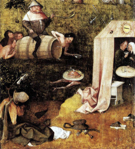 Allegoria dei Piaceri (1494) di Hieronymo Bosch