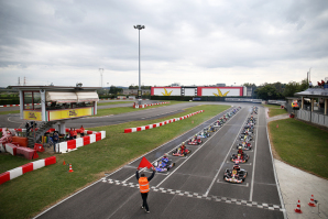 Il rettilineo di partenza della pista di Lonato©FM