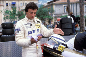 Riccardo Patrese ai tempi della Formula Uno, qui a Montercarlo nel 1979