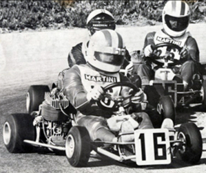 Un foto di Riccardo Patrese ai tempi del kart (Autosprint)