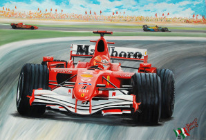 Ercole Furia, la Ferrari 248 F1 di Michael Schumacher del 2006