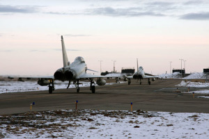 Sei velivoli Eurofighter sono partiti nel marzo scorso da Grosseto alla volta dell'Islanda