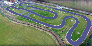 Il tracciato del Circuito di Siena visto dall'alto