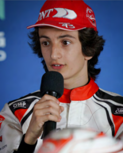 Gabriele Minì terzo in Francia con il Team Parolin